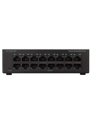 Cisco 100 Series Unmanaged Switches SF100D-16P